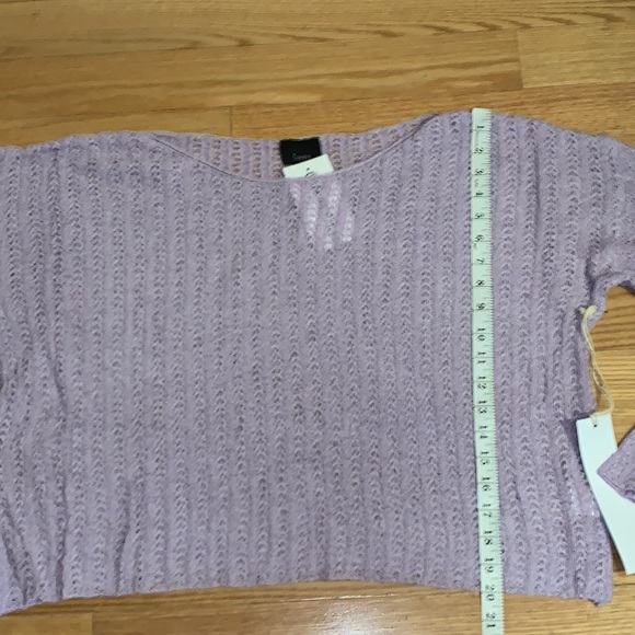 Lumiere Open Knit Sweater Medium - Picture 8 of 9